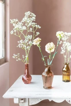 Pip Studio Set/3 Vazen Glas S Roze Hot