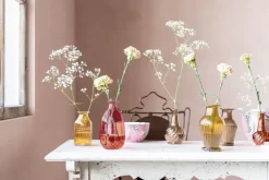 Pip Studio Set/3 Vazen Glas S Roze Hot