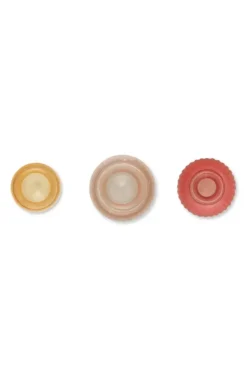 Pip Studio Set/3 Vazen Glas S Roze Hot