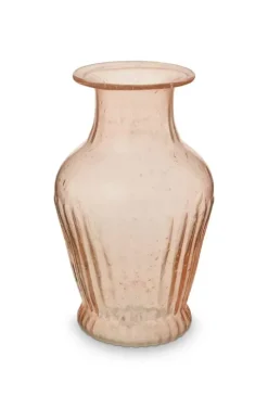 Pip Studio Set/3 Vazen Glas S Roze Hot