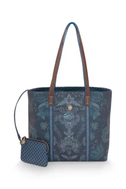 Pip Studio Shopper Medium Kyoto Festival Blauw