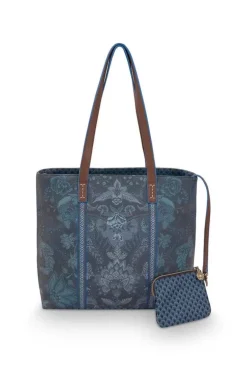 Pip Studio Shopper Medium Kyoto Festival Blauw