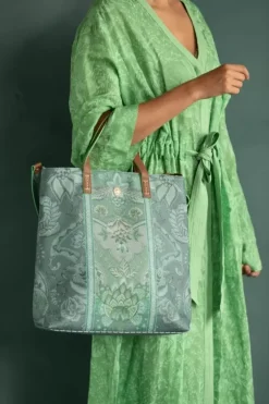Pip Studio Shopper Vierkant Kyoto Festival Groen New