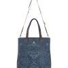 Pip Studio Shopper Vierkant Kyoto Festival Blauw Discount