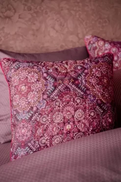 Pip Studio Sierkussen Quilted Il Mosaico Donkerrood Hot