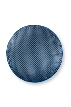 Pip Studio Sierkussen Rond Quiltey Days Donker Blauw Discount