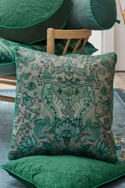 Pip Studio Sierkussen Vierkant Kyoto Festival Groen Sale