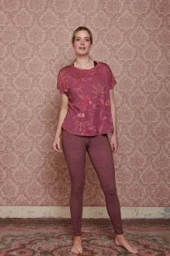 Pip Studio Sport Top Korte Mouw Isola Roze New