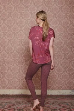 Pip Studio Sport Top Korte Mouw Isola Roze New