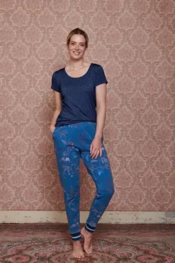 Pip Studio Sport Top Korte Mouw Suki Kobalt Blauw Sale