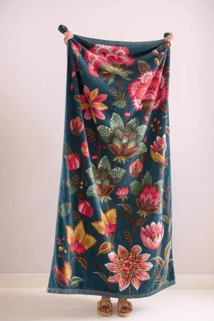 Pip Studio Strandlaken Sunny Side Up Donker Blauw Best