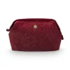 Pip Studio Toilettas Buidel Groot Velvet Quiltey Days Rood Sale