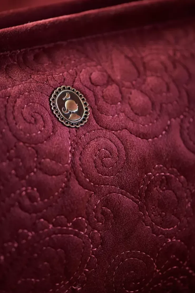 Pip Studio Toilettas Buidel Groot Velvet Quiltey Days Rood Sale