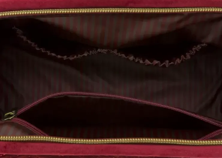 Pip Studio Toilettas Buidel Groot Velvet Quiltey Days Rood Sale