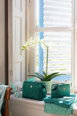 Pip Studio Toilettas Buidel Klein Velvet Quiltey Days Groen