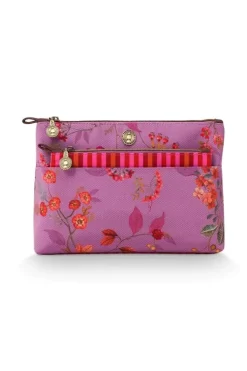 Pip Studio Toilettas Kawai Flower Combi Fuchsia Clearance