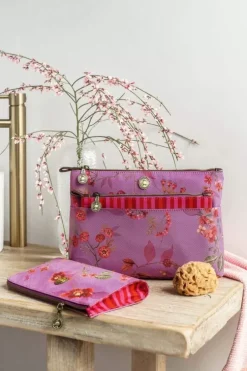 Pip Studio Toilettas Kawai Flower Combi Fuchsia Clearance
