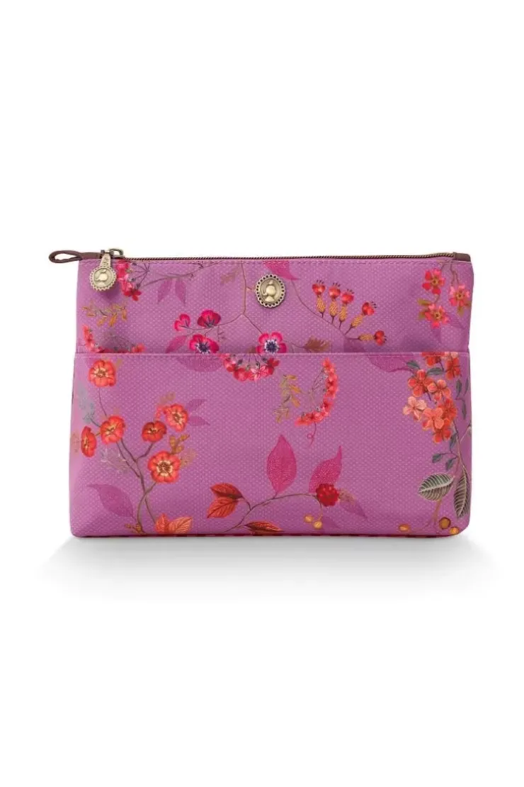 Pip Studio Toilettas Kawai Flower Combi Fuchsia Clearance