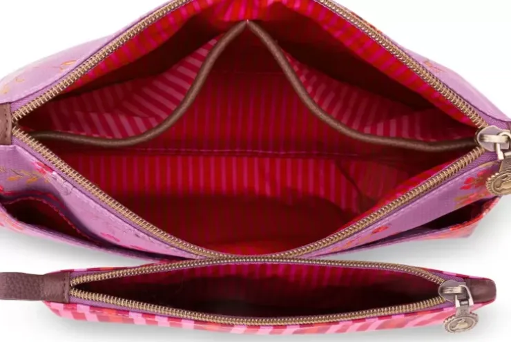 Pip Studio Toilettas Kawai Flower Combi Fuchsia Clearance