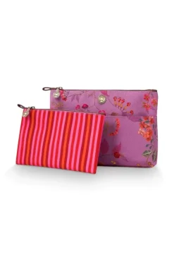 Pip Studio Toilettas Kawai Flower Combi Fuchsia Clearance