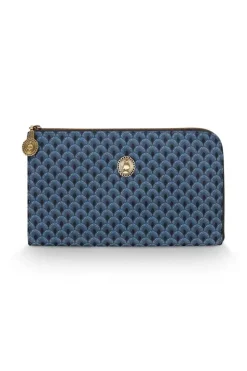 Pip Studio Toilettas Rits Suki Blauw Outlet