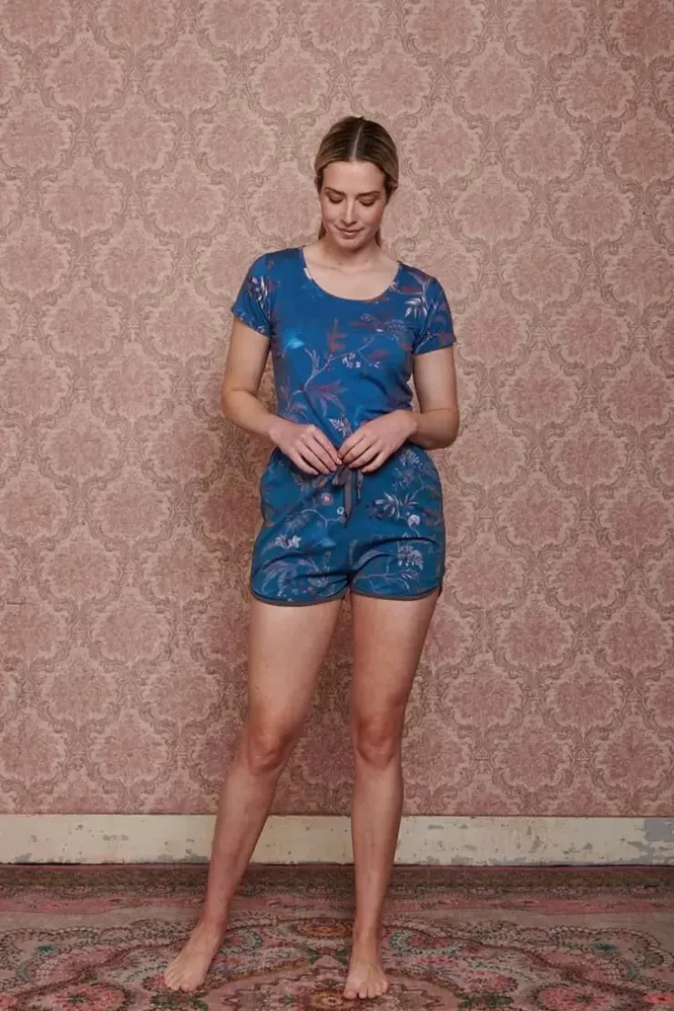 Pip Studio Top Korte Mouw Isola Blauw Outlet