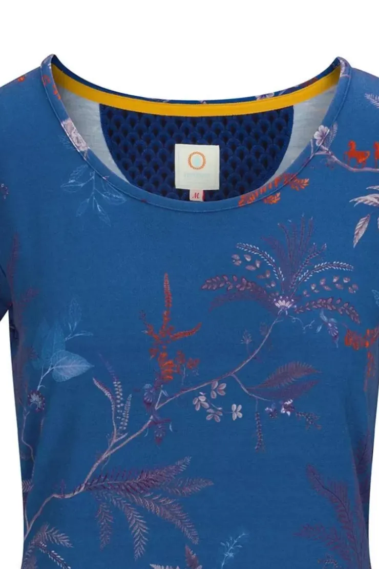 Pip Studio Top Korte Mouw Isola Blauw Outlet