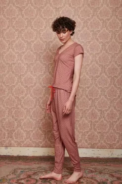 Pip Studio Top Korte Mouw Tegola Roze Best