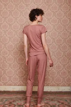 Pip Studio Top Korte Mouw Tegola Roze Best