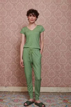 Pip Studio Top Korte Mouw Tegola Groen Clearance