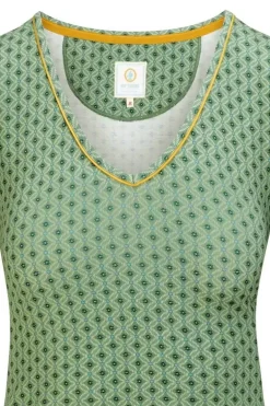 Pip Studio Top Korte Mouw Tegola Groen Clearance
