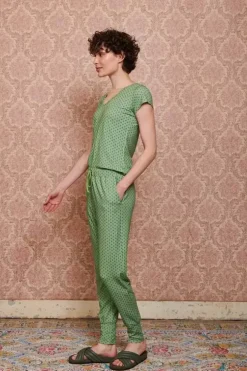 Pip Studio Top Korte Mouw Tegola Groen Clearance