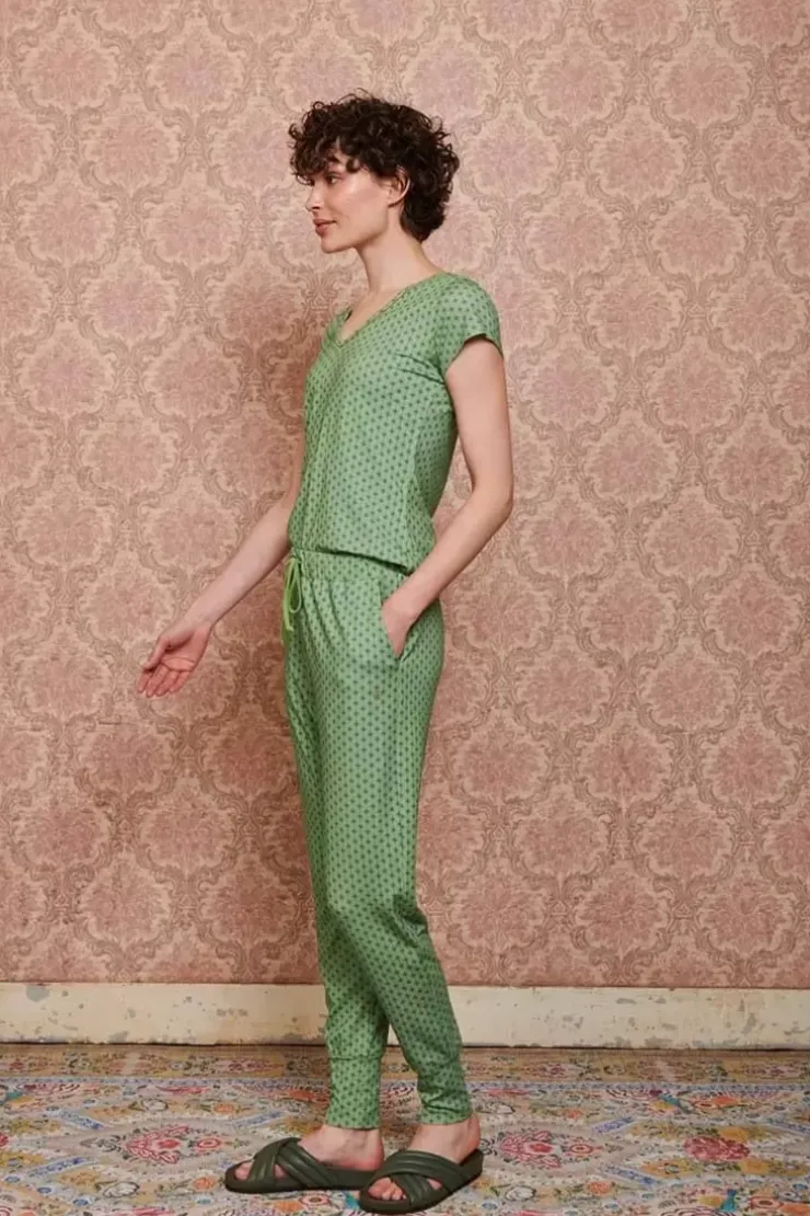 Pip Studio Top Korte Mouw Tegola Groen Clearance