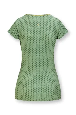 Pip Studio Top Korte Mouw Tegola Groen Clearance