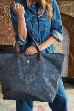 Pip Studio Tote Bag Kyoto Festival Blauw Clearance