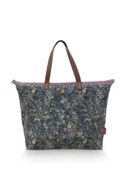 Pip Studio Tote Bag Tutti I Fiori Blauw Discount