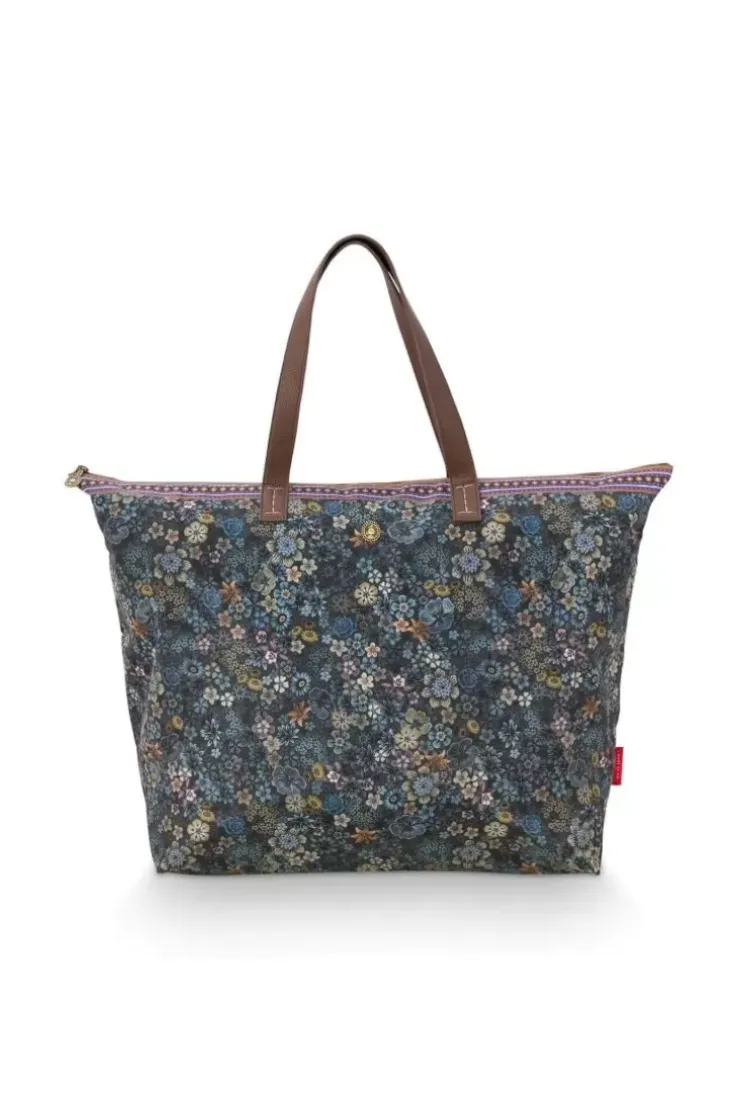 Pip Studio Tote Bag Tutti I Fiori Blauw Discount