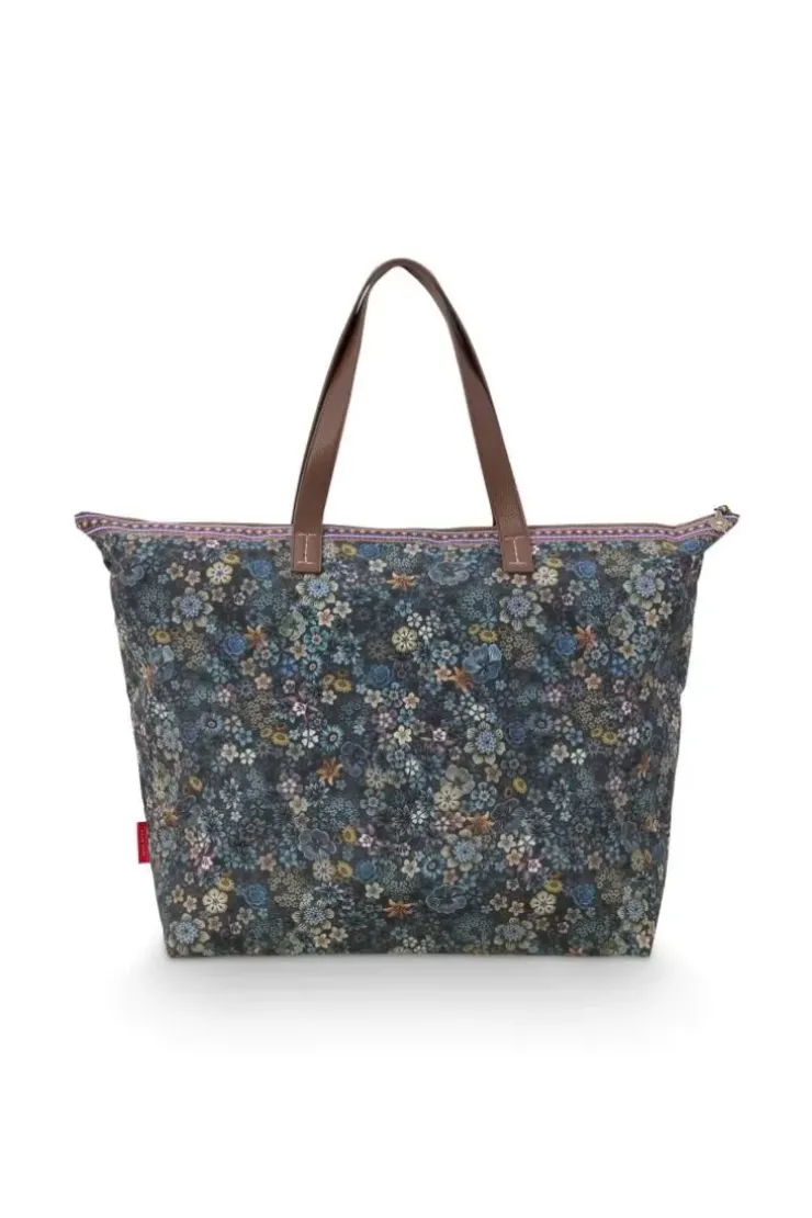 Pip Studio Tote Bag Tutti I Fiori Blauw Discount