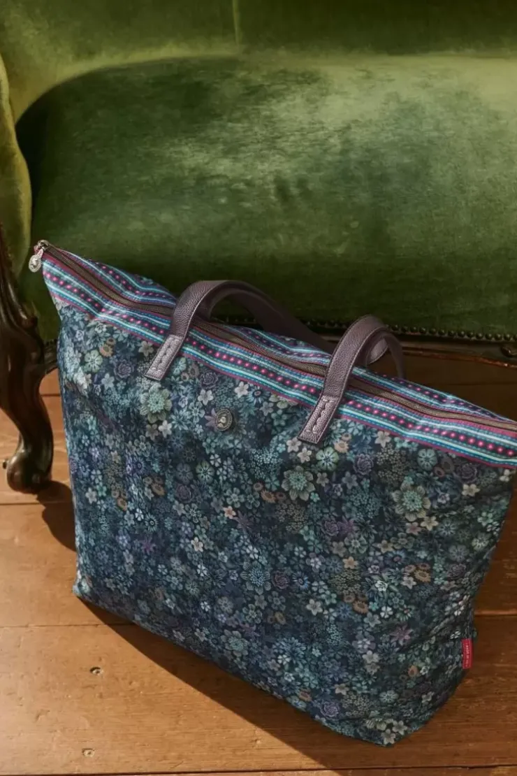 Pip Studio Tote Bag Tutti I Fiori Blauw Discount