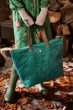 Pip Studio Tote Bag Velvet Quiltey Days Groen Online