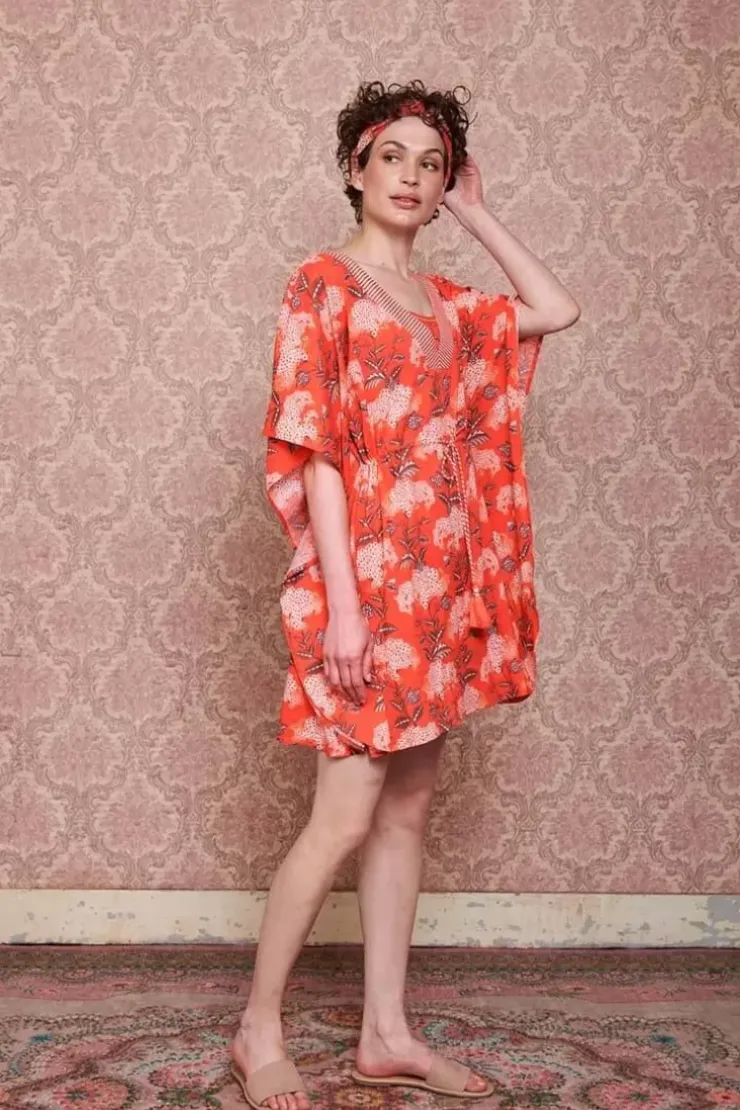 Pip Studio Tuniek Flora Firenze Koraal Rood