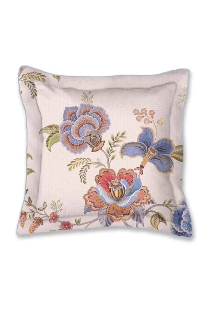 Pip Studio Vierkant Sierkussen Cece Fiore Wit New