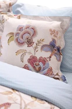 Pip Studio Vierkant Sierkussen Cece Fiore Wit New