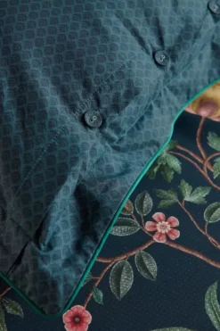 Pip Studio Vierkant Sierkussen Il Paradiso Donkerblauw New