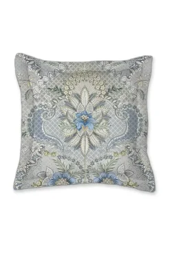 Pip Studio Vierkant Sierkussen Saluti Grandi Licht Blauw