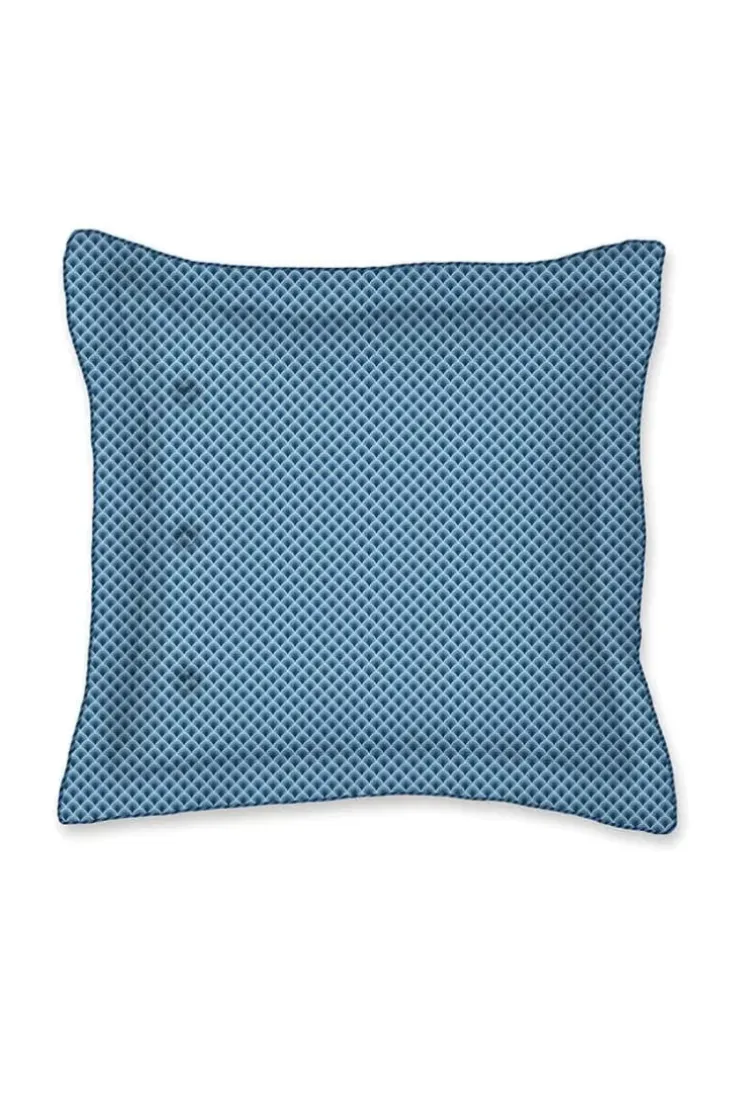 Pip Studio Vierkant Sierkussen Tokyo Bouquet Donker Blauw Clearance