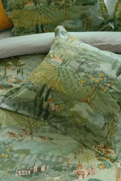 Pip Studio Vierkant Sierkussen Toscana Groen Outlet