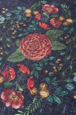 Pip Studio Vloerkleed Fall In Leaf By Pip Donkerblauw Clearance