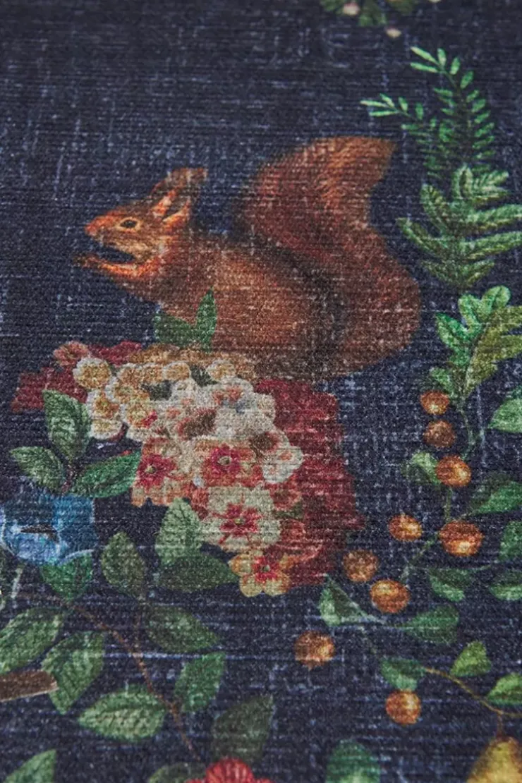 Pip Studio Vloerkleed Fall In Leaf By Pip Donkerblauw Clearance