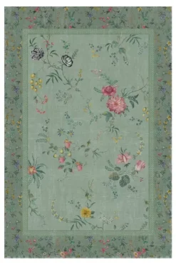 Pip Studio Vloerkleed Fleur Grandeur By Pip Groen Hot